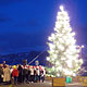 5 December 2009 – Reykjavík. The christmas tree is off, the christmas tree is on.