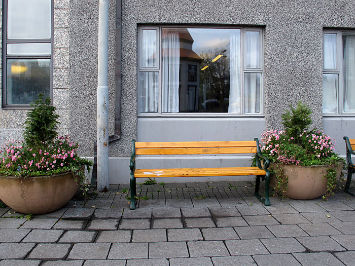Reykjavík. "Meine Banken" heute am 19. Oktober 2011. -  (19.10.2011)
