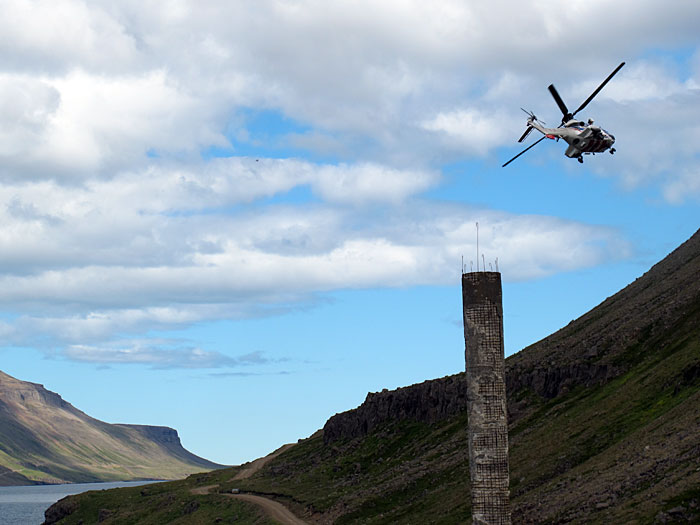 Djúpavík. Auf der Suche nach dem Eisbären ... - Bless bless und einen guten Flug! (05.07.2012)