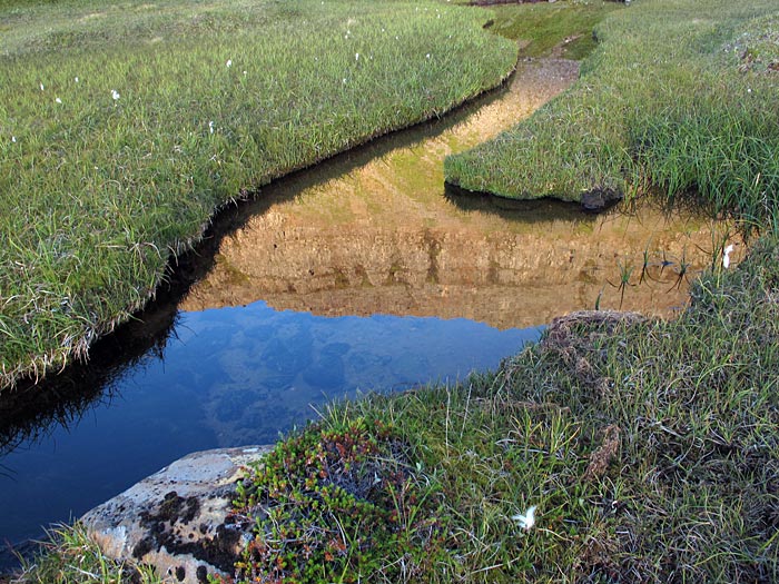 Djúpavík. Wanderung am Abend. - . (01.08.2012)