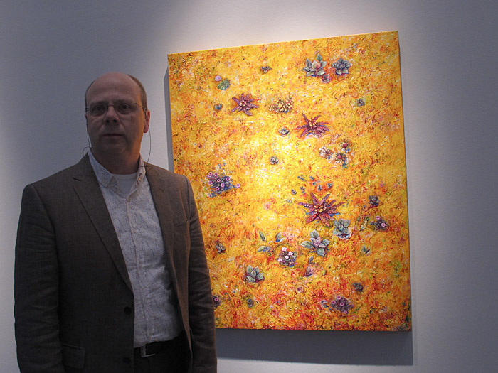 Reykjavík. Vernissage - Eggert Pétursson (Gallery i8). - Eggert Pétursson. (1 November 2012)