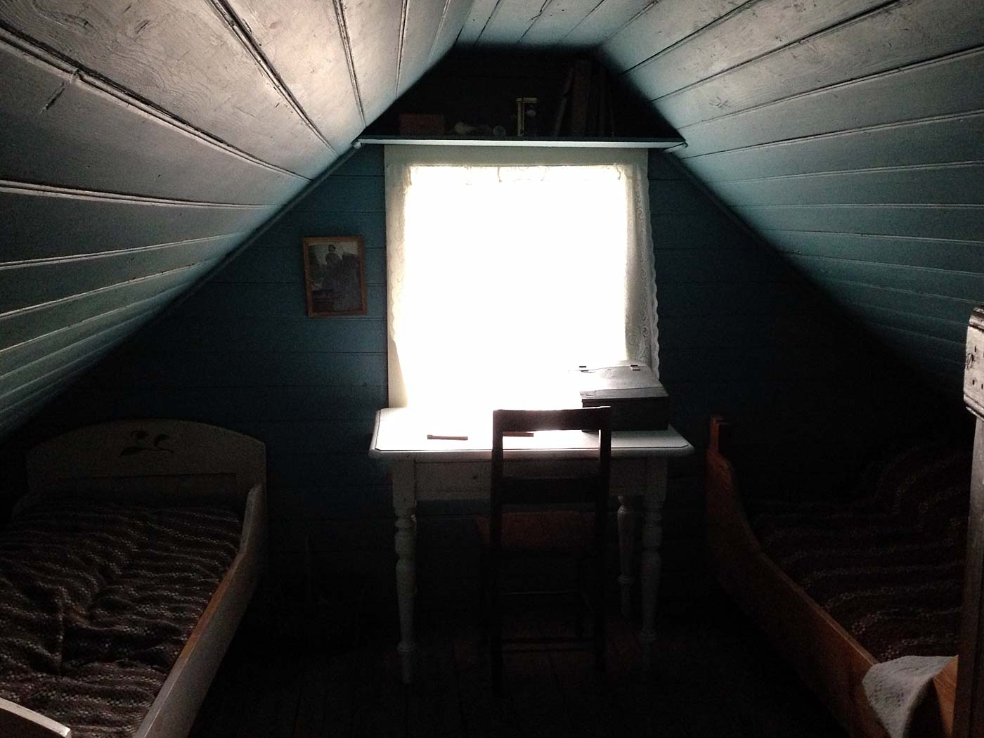 Reykjavík. Árbær Freilichtmuseum. - Und noch ein Schlafzimmer. (09.12.2012)