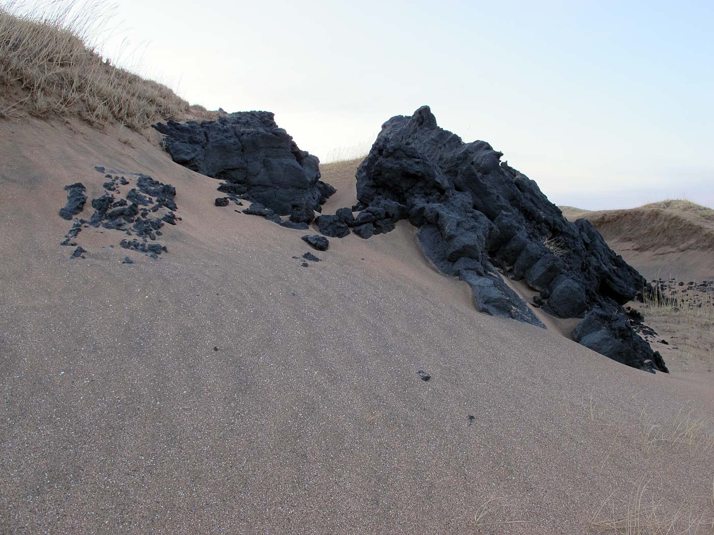 Snæfellsnes. Kalt und schön. - Búðahraun. (25.12.2012)