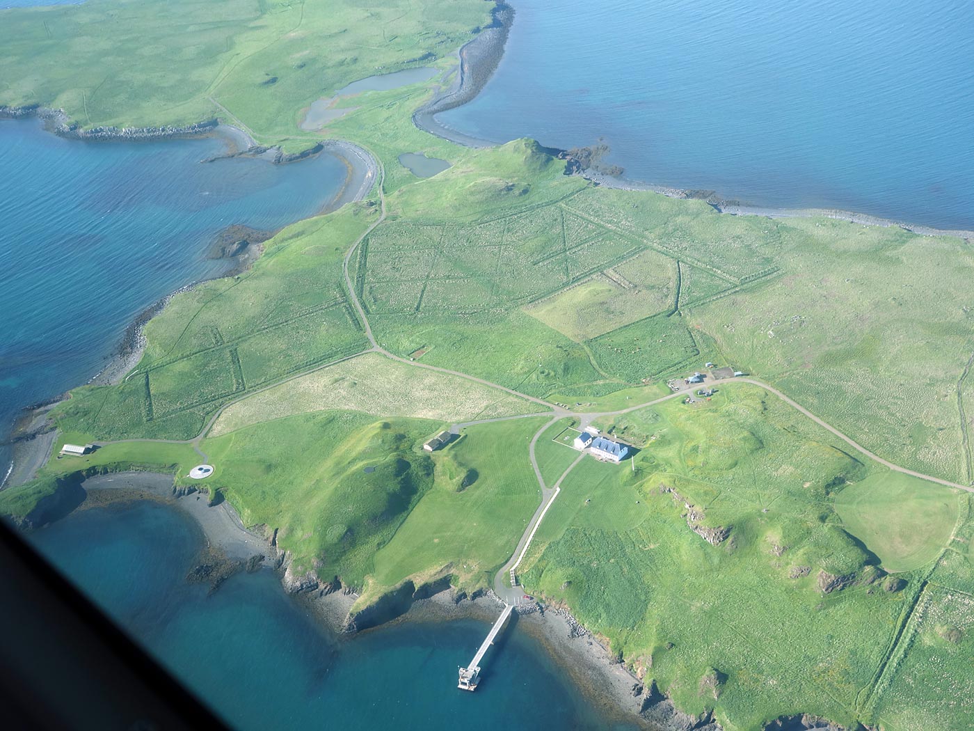 Zwischen Djúpavík und Reykjavík. Ein Flug. - Insel Viðey. (01.07.2013)