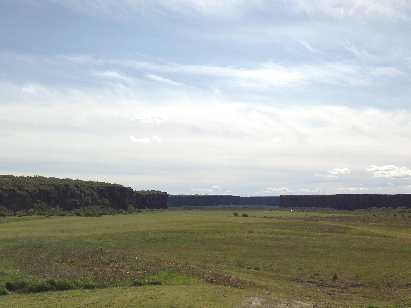Rund um Island. Tag VI. Langanes - Siglufjörður. - Ásbyrgi - das nächste Mal vielleicht mehr ... (07.07.2013)