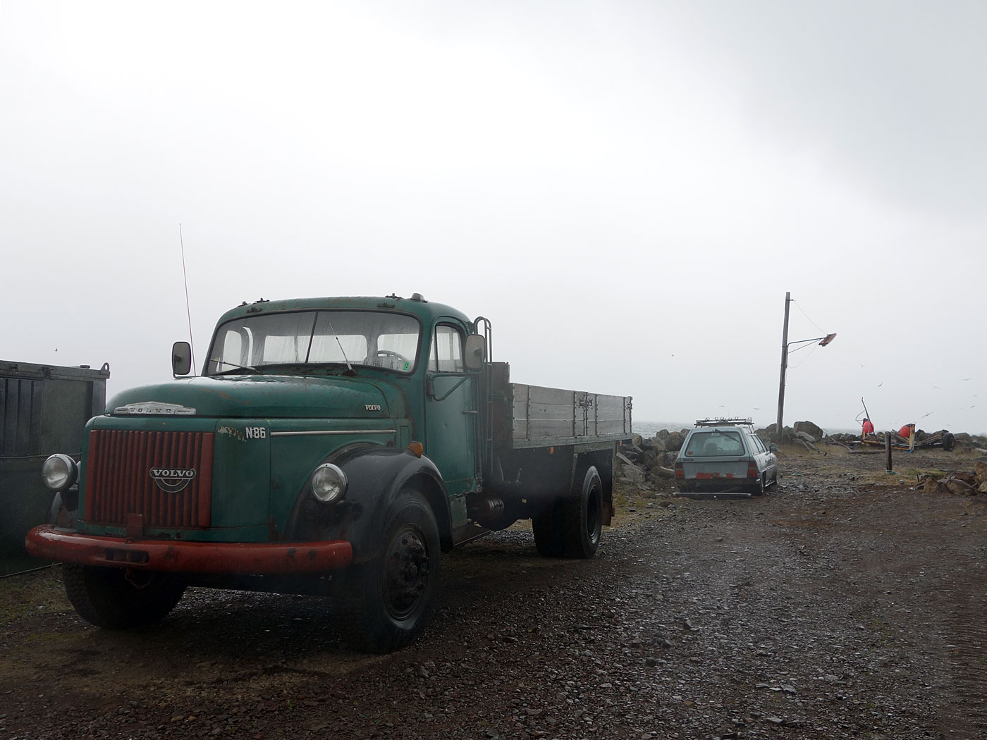 Djúpavík. Verschiedenes LXIV. - Für wieviele Jahre stand der LKW in der Fabrik? (01. bis 04.08.2013)