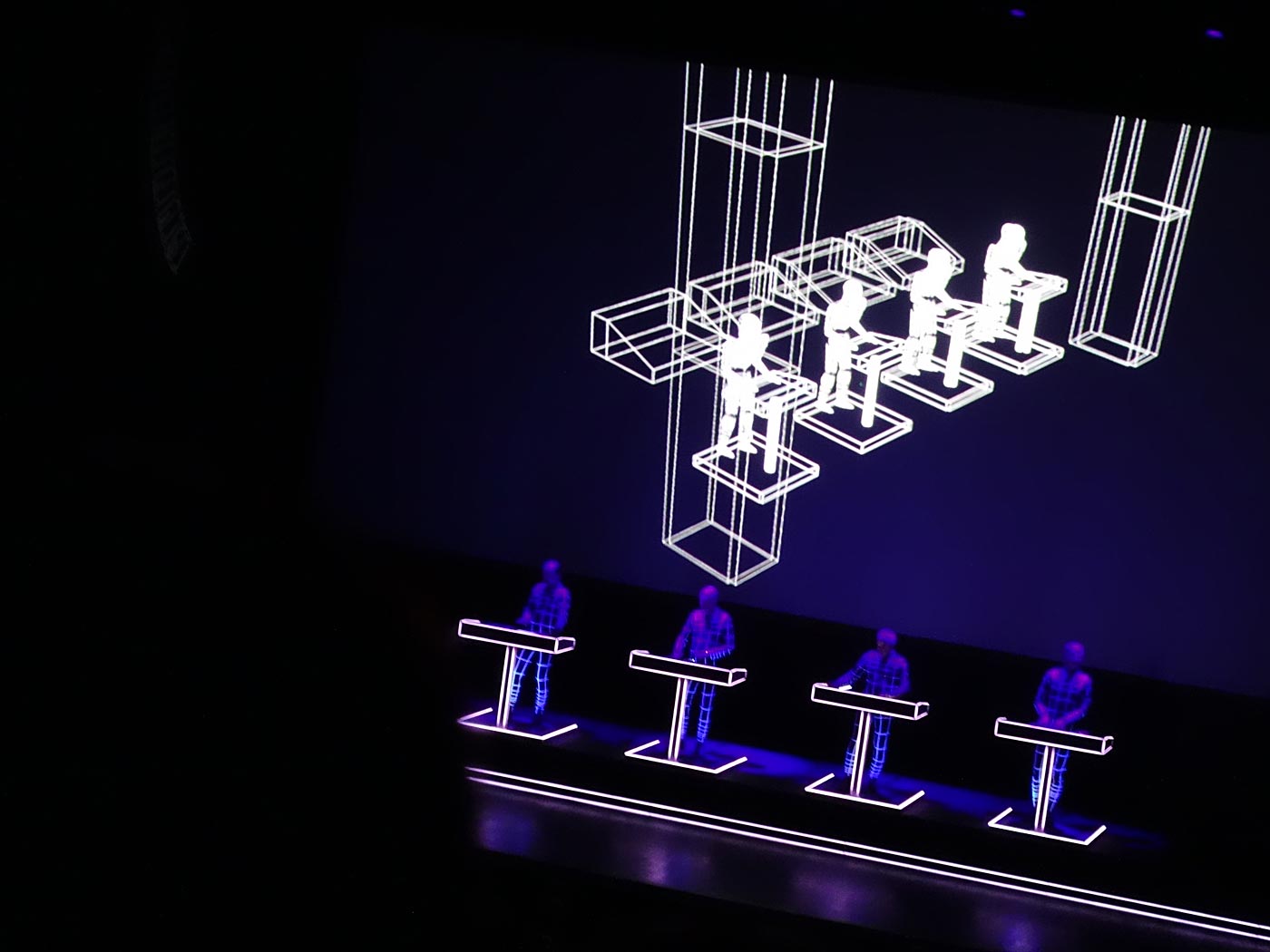 Reykjavík. KRAFTWERK - live at HARPA. - <a href='http://kraftwerk.com' target='_blank' class='linksnormal'>KRAFTWERK</a> - 'Musique Non Stop'. (3 November 2013)