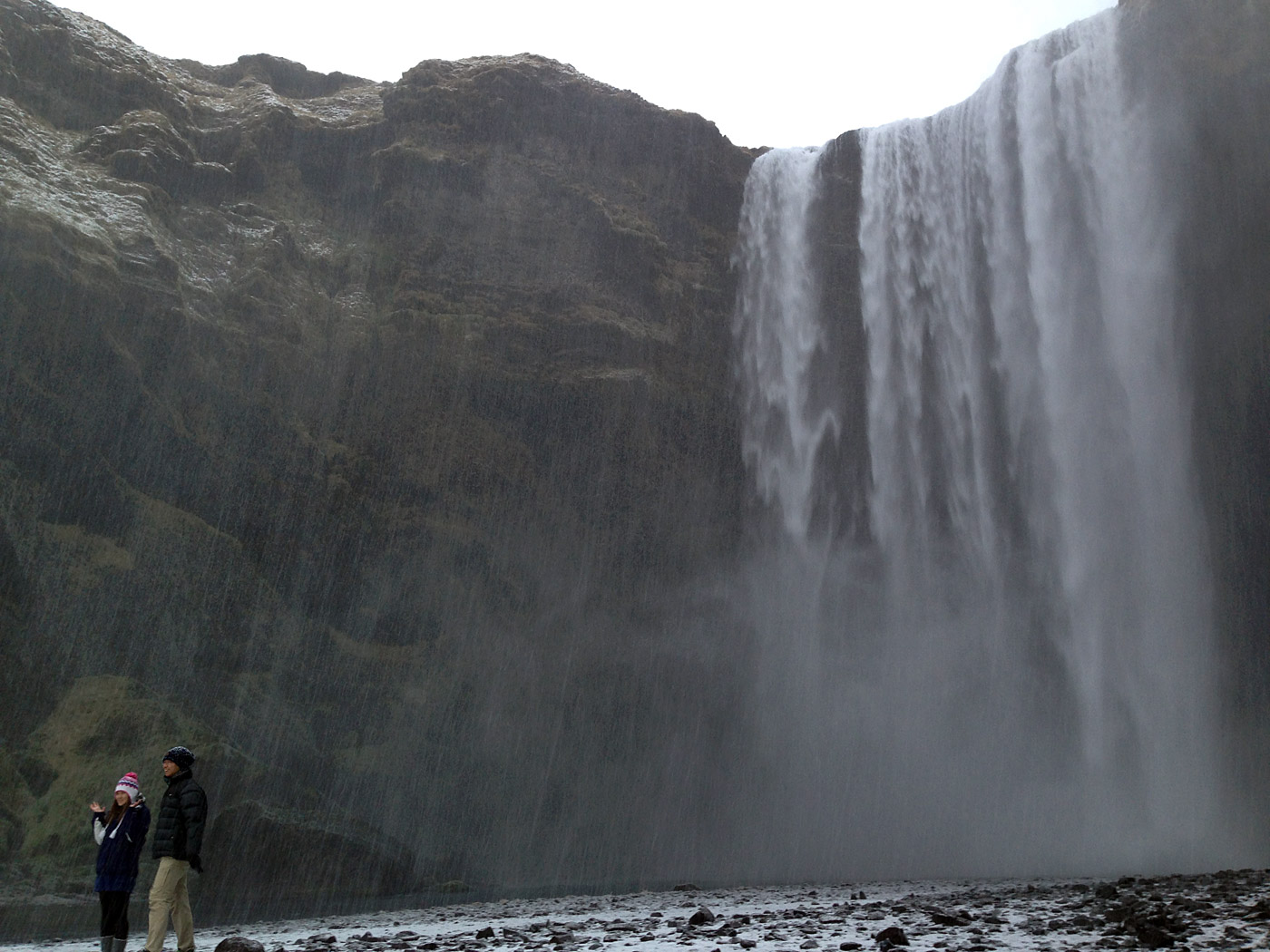 Vík  Reykjavík. - Skógafoss. I. (17 November 2013)