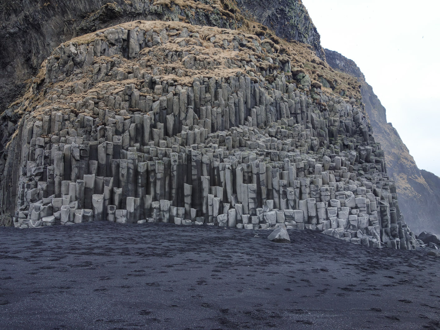 South Coast. Part 5 - Reynissandur und Reynisdrangur (Vík). - Reynissandur, close to Vík. I. (18 January 2014)