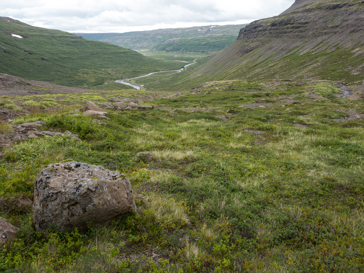 Djúpavík. Week 8. - Húsadalur (Heydalur). Hiking ... VII. (14 till 19 July 2014)