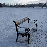 21 October 2014 – Reykjavík. Snow, a lot of snow. (8 pictures)