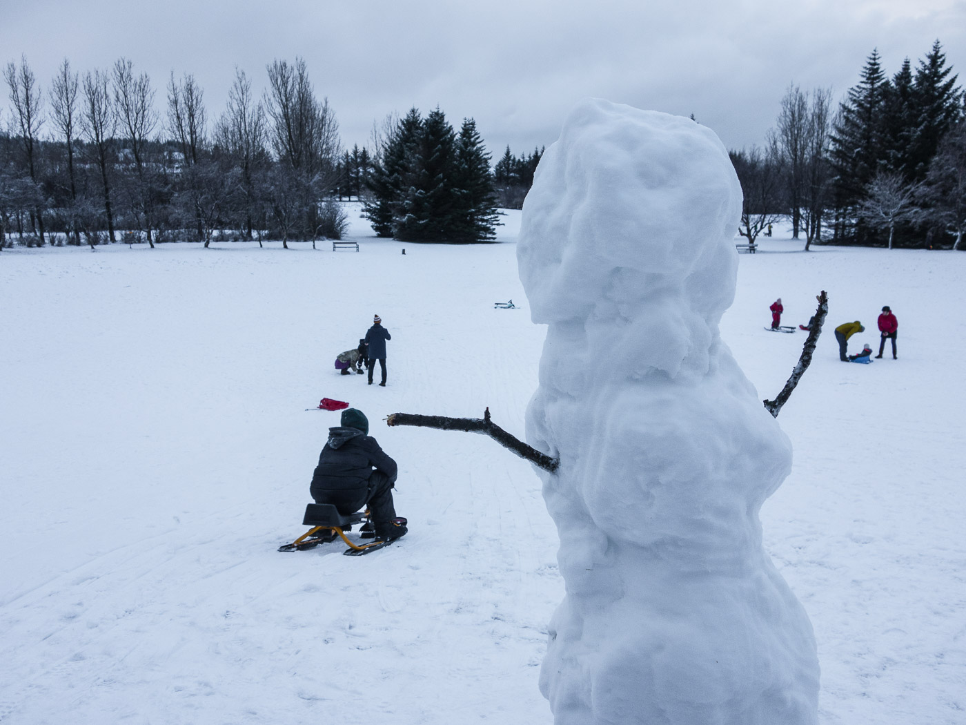 Reykjavík. First day in 2015. - . (1 January 2015)